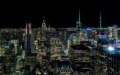 Visions nocturnes depuis le Top of the Rock